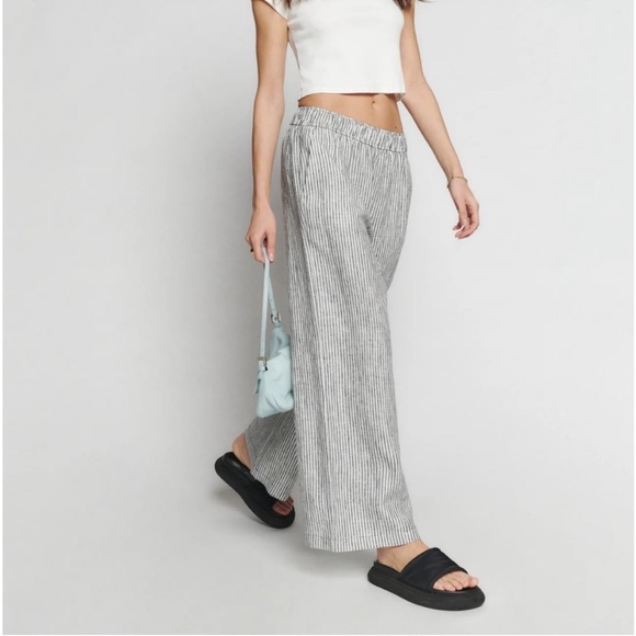 Reformation Ava linen pant Small - Picture 2 of 3